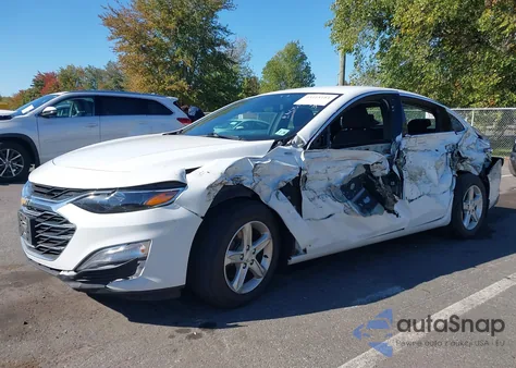 2021 Chevrolet Malibu Fwd Ls из США, поврежденный, VIN 1G1ZB5ST7MF042540